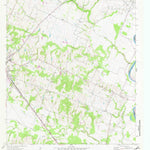 United States Geological Survey Burleigh, TX (1961, 24000-Scale) digital map