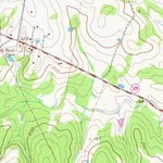 United States Geological Survey Burleigh, TX (1961, 24000-Scale) digital map