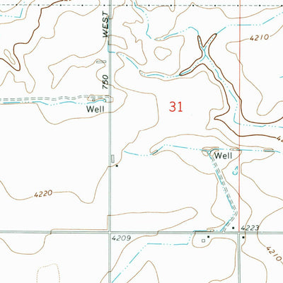 United States Geological Survey Burley NE, ID (1964, 24000-Scale) digital map