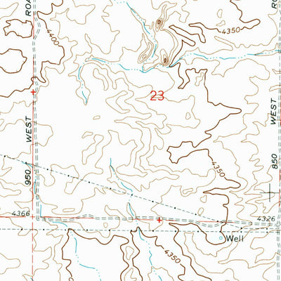 United States Geological Survey Burley NE, ID (1964, 24000-Scale) digital map