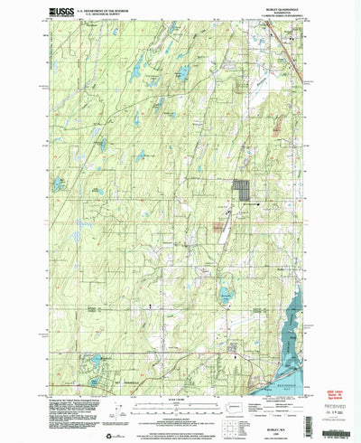 United States Geological Survey Burley, WA (1999, 24000-Scale) digital map