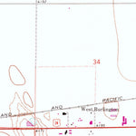 United States Geological Survey Burlington, CO (1969, 24000-Scale) digital map