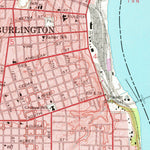United States Geological Survey Burlington, IA-IL (1964, 24000-Scale) digital map