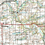 United States Geological Survey Burlington, IA-IL-MO (1958, 250000-Scale) digital map