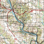 United States Geological Survey Burlington, IA-IL-MO (1958, 250000-Scale) digital map
