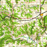 United States Geological Survey Burlington, IA-IL-MO (1963, 250000-Scale) digital map