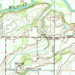 United States Geological Survey Burlington, IN (1961, 24000-Scale) digital map