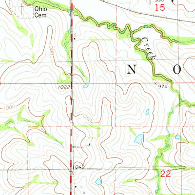 United States Geological Survey Burlington Junction, MO (1981, 24000-Scale) digital map