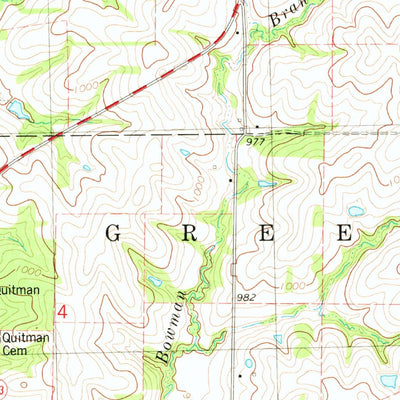 United States Geological Survey Burlington Junction, MO (1981, 24000-Scale) digital map