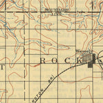 United States Geological Survey Burlington, KS (1894, 125000-Scale) digital map