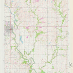 United States Geological Survey Burlington, KS (1971, 24000-Scale) digital map