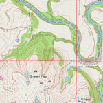 United States Geological Survey Burlington, KS (1971, 24000-Scale) digital map