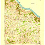 United States Geological Survey Burlington, KY-OH (1951, 24000-Scale) digital map