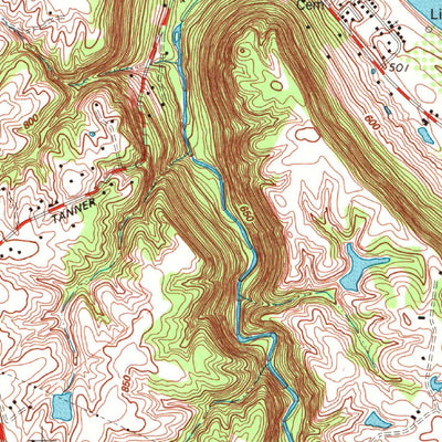 United States Geological Survey Burlington, KY-OH (1983, 24000-Scale) digital map