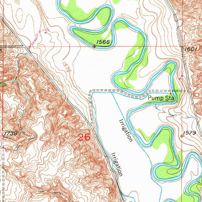 United States Geological Survey Burlington, ND (1948, 24000-Scale) digital map