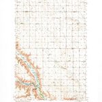 United States Geological Survey Burlington, ND (1948, 62500-Scale) digital map