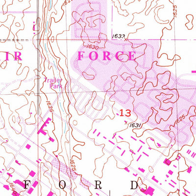 United States Geological Survey Burlington NE, ND (1979, 24000-Scale) digital map