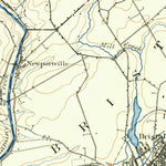 United States Geological Survey Burlington, NJ-PA (1904, 62500-Scale) digital map