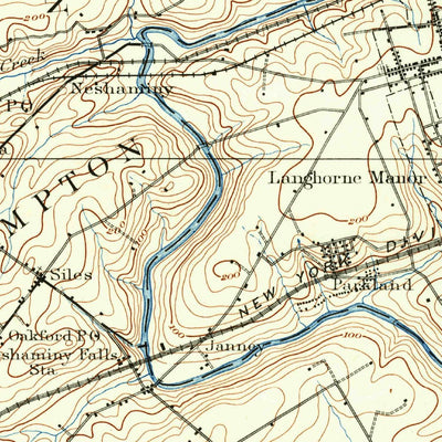 United States Geological Survey Burlington, NJ-PA (1904, 62500-Scale) digital map