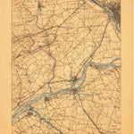 United States Geological Survey Burlington, NJ-PA (1906, 62500-Scale) digital map
