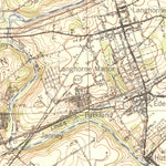 United States Geological Survey Burlington, NJ-PA (1942, 62500-Scale) digital map