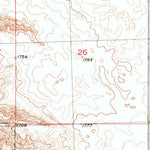 United States Geological Survey Burlington NW, ND (1949, 24000-Scale) digital map