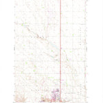United States Geological Survey Burlington SE, ND (1966, 24000-Scale) digital map