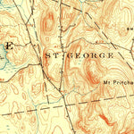 United States Geological Survey Burlington, VT (1906, 62500-Scale) digital map