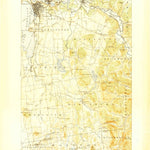 United States Geological Survey Burlington, VT (1919, 62500-Scale) digital map