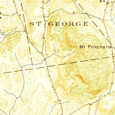 United States Geological Survey Burlington, VT (1919, 62500-Scale) digital map