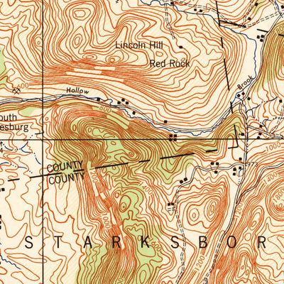 United States Geological Survey Burlington, VT (1944, 62500-Scale) digital map