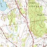 United States Geological Survey Burlington, VT (1948, 62500-Scale) digital map