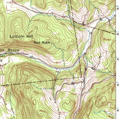 United States Geological Survey Burlington, VT (1948, 62500-Scale) digital map