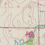 United States Geological Survey Burlington, WI (1960, 24000-Scale) digital map