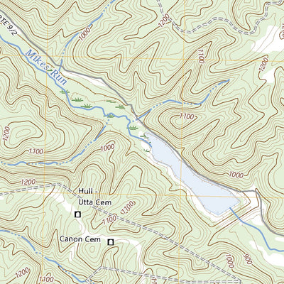United States Geological Survey Burlington, WV (2023, 24000-Scale) digital map