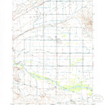 United States Geological Survey Burlington, WY (1951, 24000-Scale) digital map