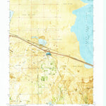 United States Geological Survey Burmester, UT (1972, 24000-Scale) digital map