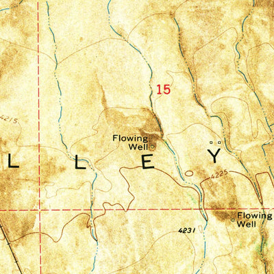 United States Geological Survey Burmester, UT (1972, 24000-Scale) digital map