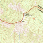 United States Geological Survey Burn Butte, OR (1999, 24000-Scale) digital map