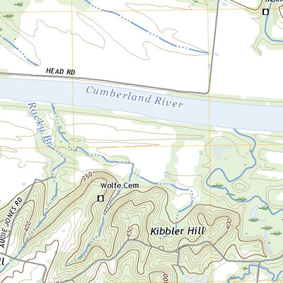United States Geological Survey Burna, KY (2022, 24000-Scale) digital map