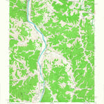 United States Geological Survey Burnaugh, KY-WV (1957, 24000-Scale) digital map