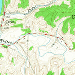 United States Geological Survey Burnaugh, KY-WV (1957, 24000-Scale) digital map