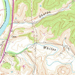 United States Geological Survey Burnaugh, KY-WV (1972, 24000-Scale) digital map