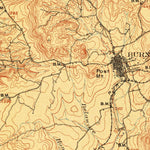 United States Geological Survey Burnet, TX (1903, 125000-Scale) digital map