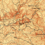 United States Geological Survey Burnet, TX (1903, 125000-Scale) digital map