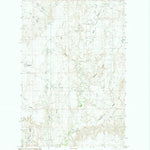 United States Geological Survey Burnett Creek, MT (1984, 24000-Scale) digital map