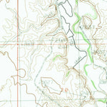 United States Geological Survey Burnett Creek, MT (1984, 24000-Scale) digital map
