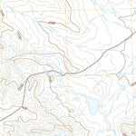 United States Geological Survey Burnett Flats West, MT (2020, 24000-Scale) digital map