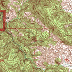 United States Geological Survey Burnett Peak, CA (1995, 24000-Scale) digital map