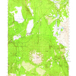 United States Geological Survey Burney, CA (1957, 62500-Scale) digital map